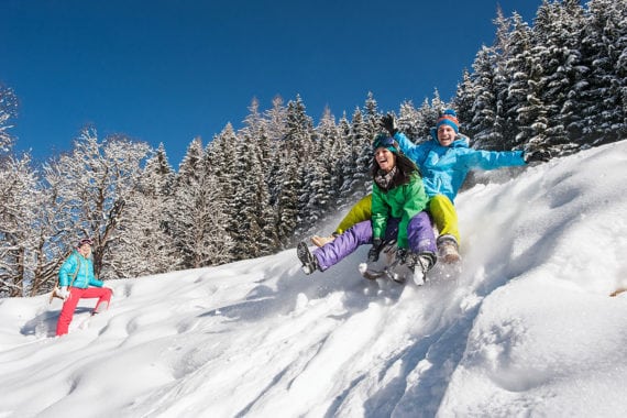 Rodeln – Ferienwohnungen Eckart in Altenmarkt-Zauchensee